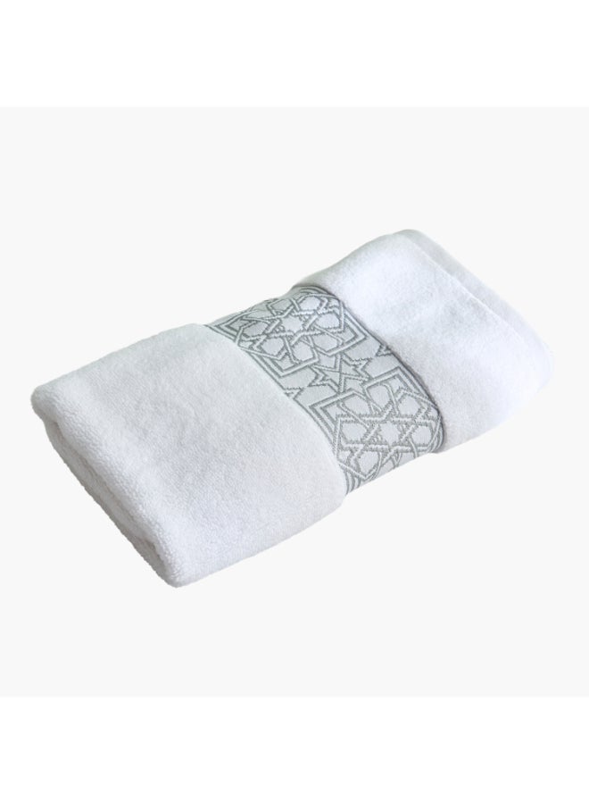 Home Box White Haven Layali Noor Lurex Patterned Cotton Hand Towel - 40x70 cm - Image 5